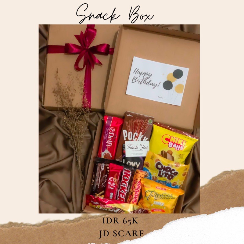 

Snack Box Untuk Valentine Wisuda Birthday