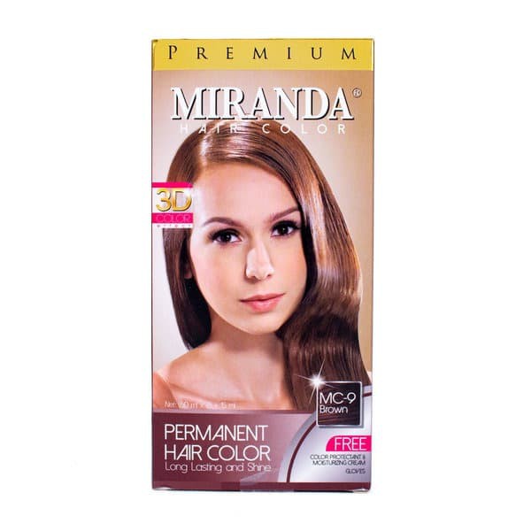 Miranda pewarna rambut MC-9 Brown