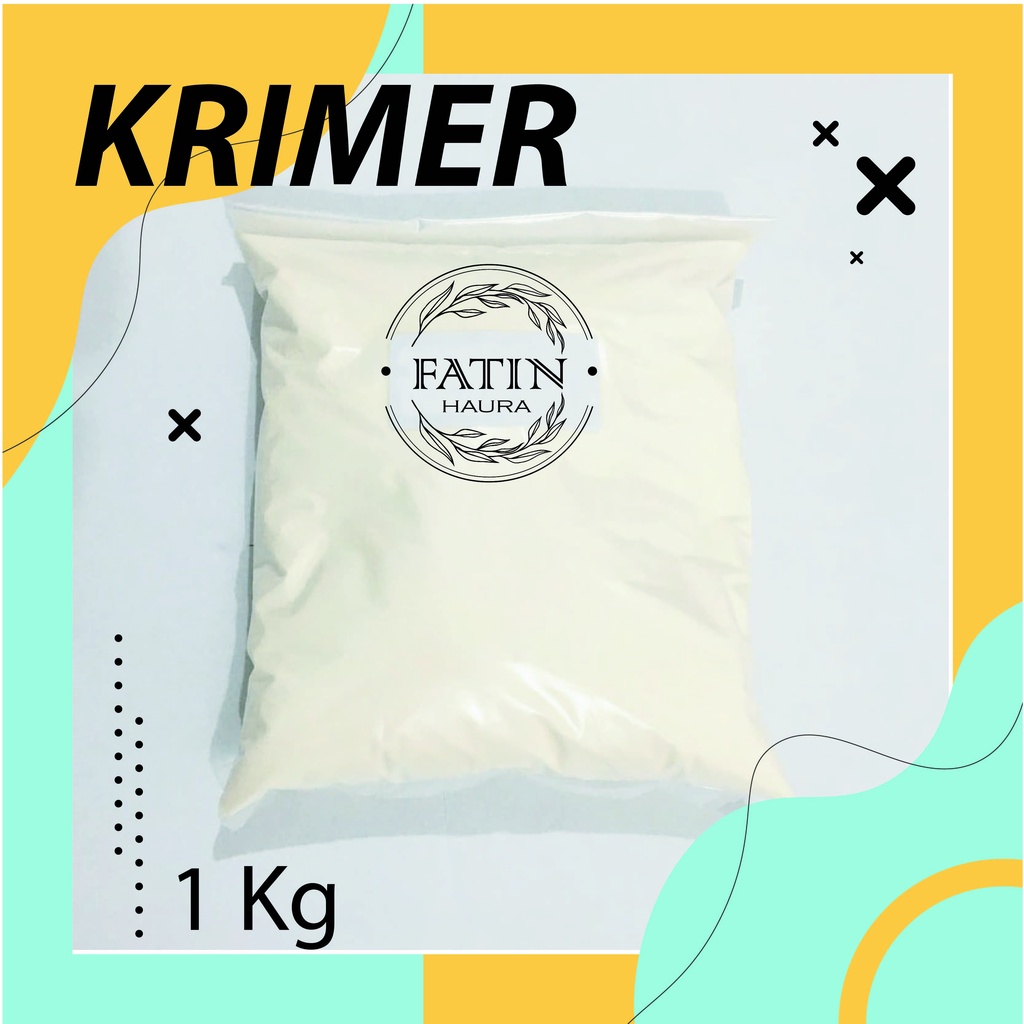 ☘️FATIN☘️1 KG BUBUK CREAMER NON DIARY/ SERBUK KRIMER 1 KG/ BUBUK KRIMER NON DIARY POWDER