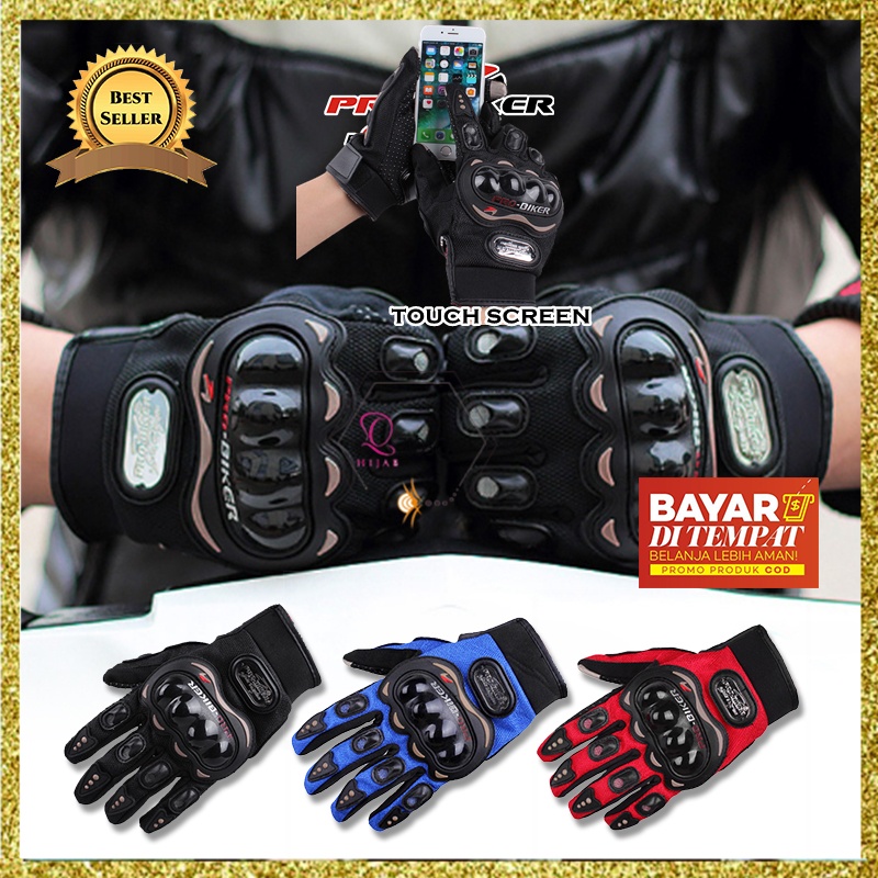 SARUNG TANGAN MOTOR SARUNG TANGAN SEPEDA TRAIL CROSS ARMY MTB GLOVES MOTOR PRIA WANITA GL-FH