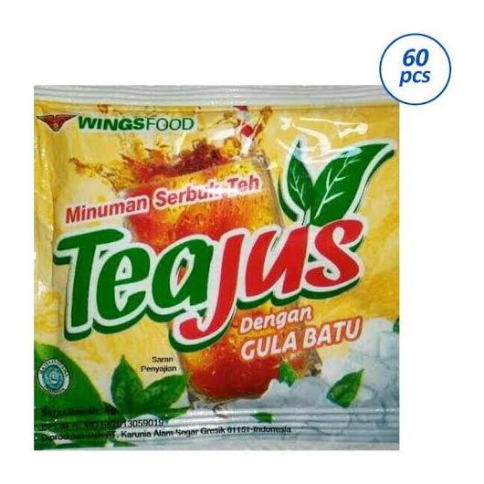 

Diskon Teajus Rasa Gula Batu 8 gram (1 renceng isi 10 sachet) Diskon