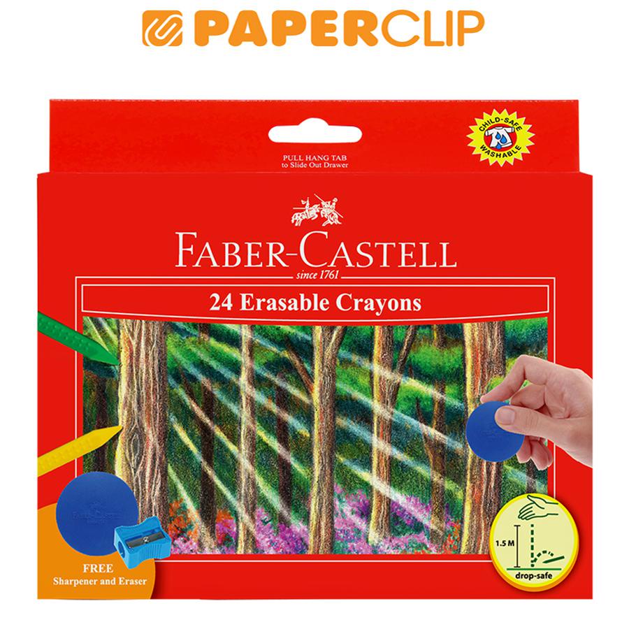 

CRAYON FABER CASTELL 122531 24 COLOR ERASABLE