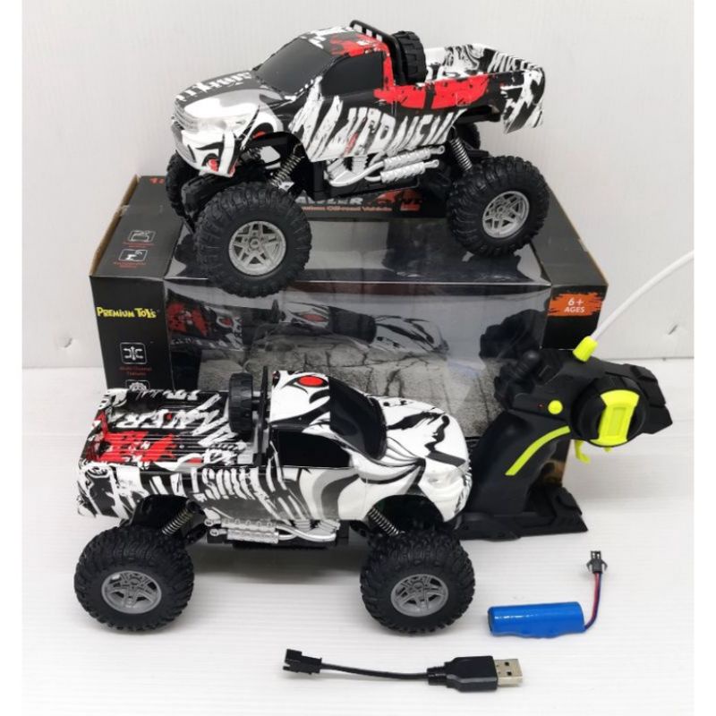 Mainan Mobil Remote Control Jeep Of-Road Rock Crawler charger mainan mobilan remote control batre  cas