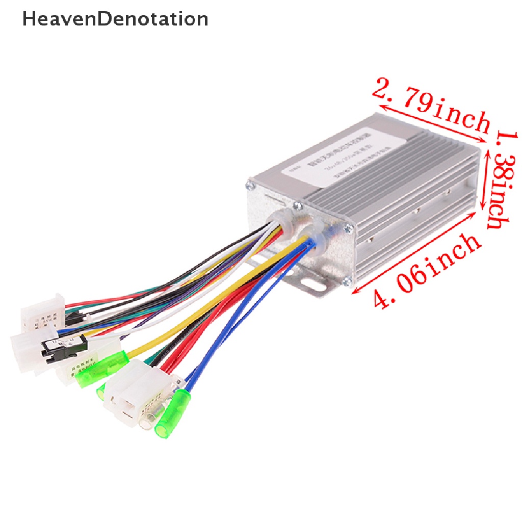 [HeavenDenotation] 36v/48v 350w dc electric bicycle e-bike scooter brushless dc motor controller