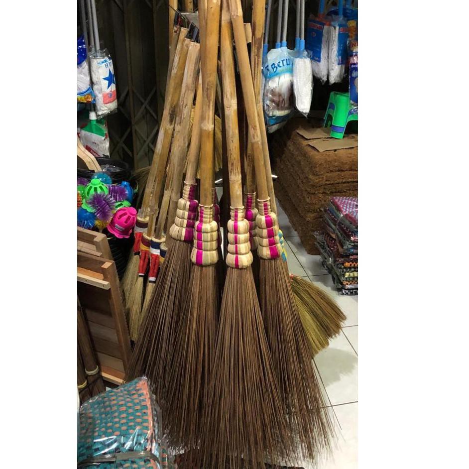 Keluaran Terbaru.. Sapu Lidi Gagang / Sapu Lidi Taman Besar / Jumbo