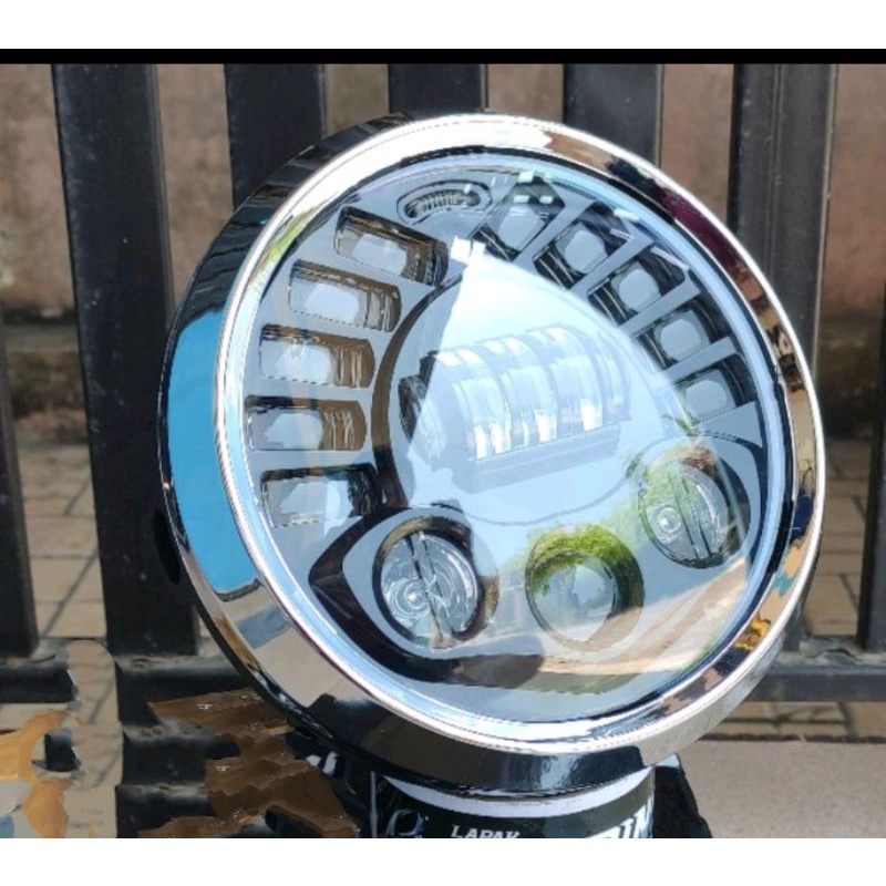 Daymaker Vixion old Scorpio RX king bulat Lampu depan vixion lama Non Original