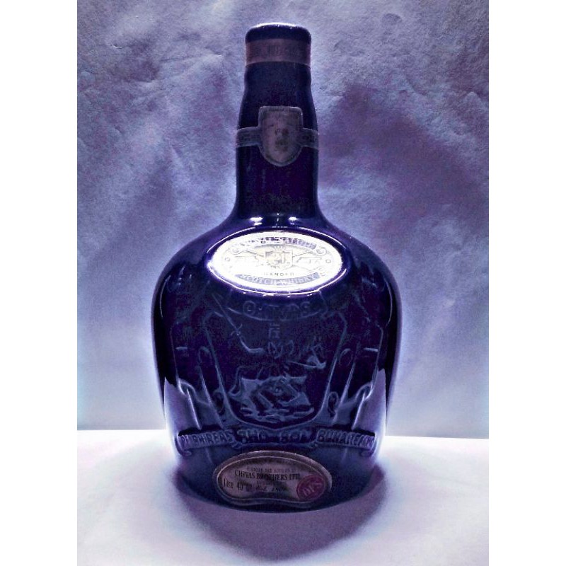 botol bekas miras Chivas Regal royal salute ukuran 750ml untuk pajangan atau hiasan dinding