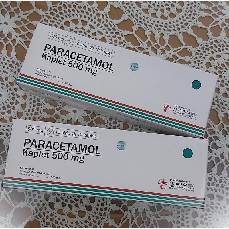 Paracetamol 500mg Box