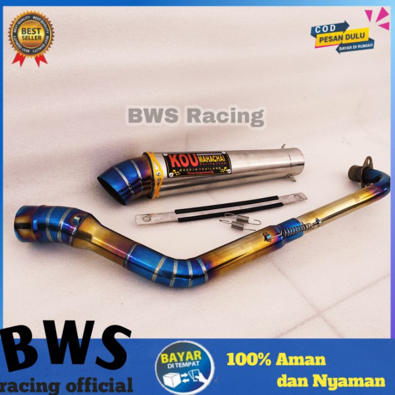 Knalpot kou supra x 125 revo jupiter vega kharisma
