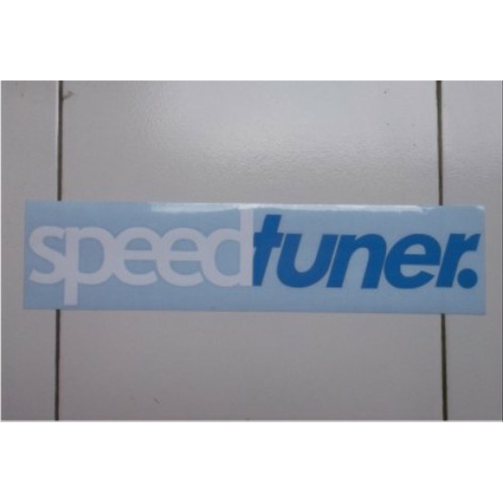 

Sticker Speedtuner Putih Biru STN2