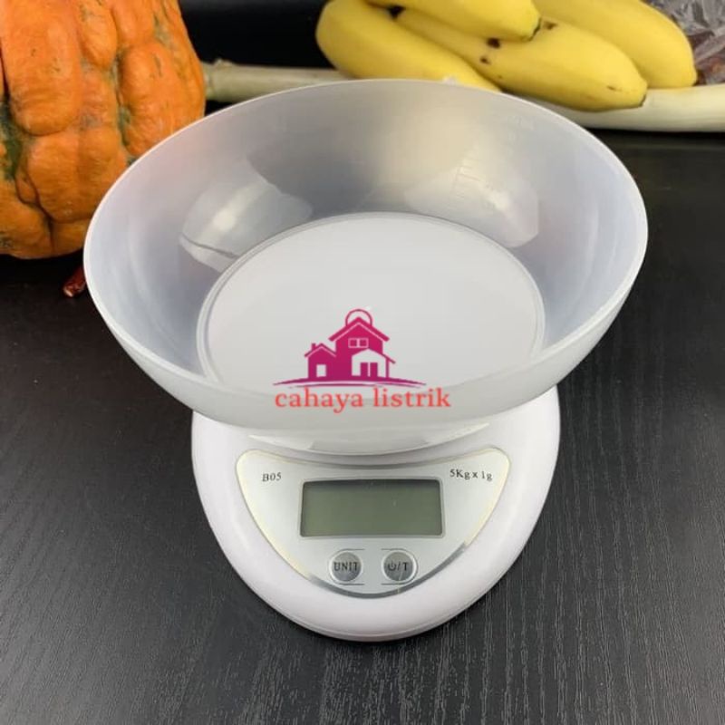 TIMBANGAN DAPUR DIGITAL MANGKOK/Timbangan Kue Digital Electronic 5 kg B05 /Timbangan Digital