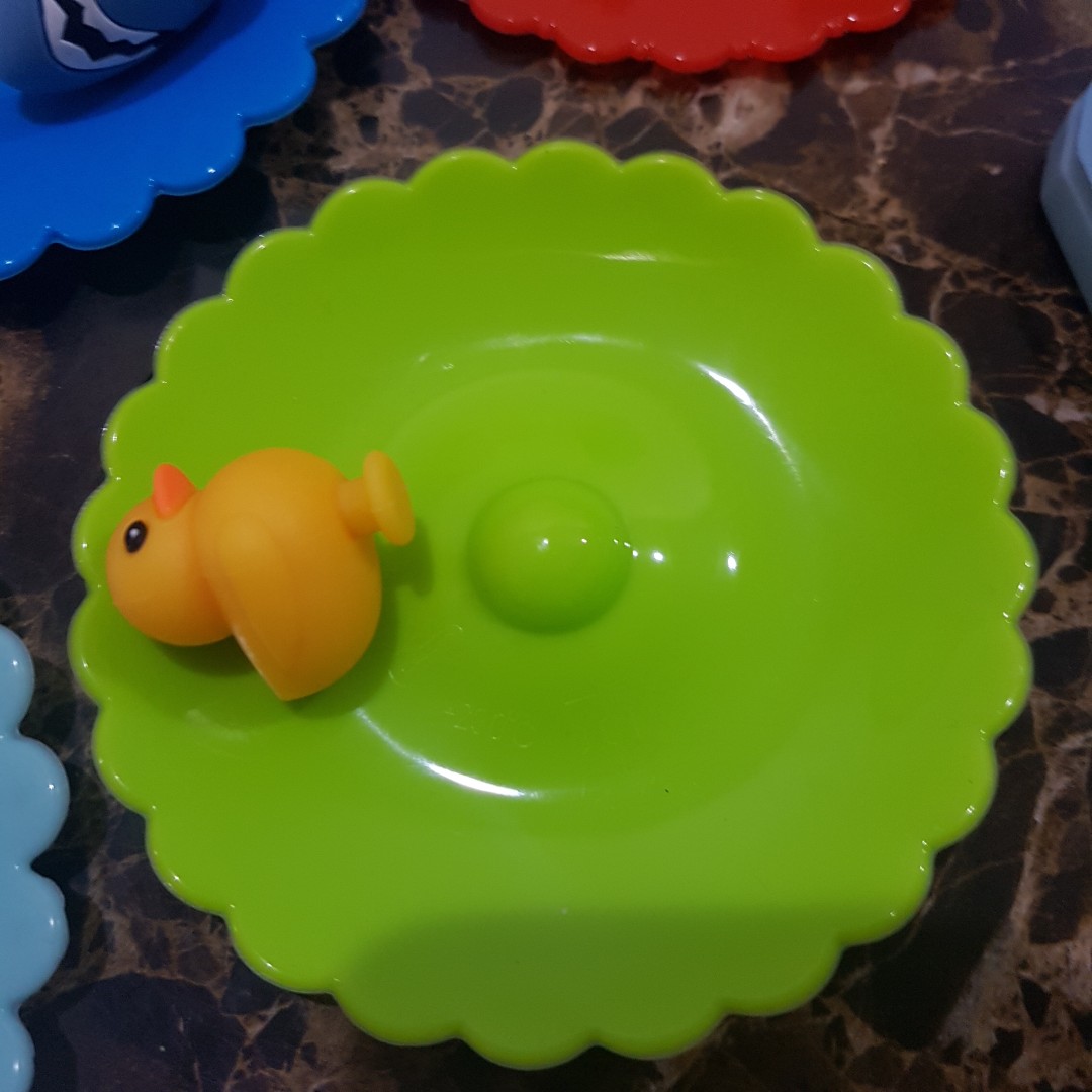 Tutup Gelas Cangkir Silicone Cute Animal Cantik Souvenir Mug Lid