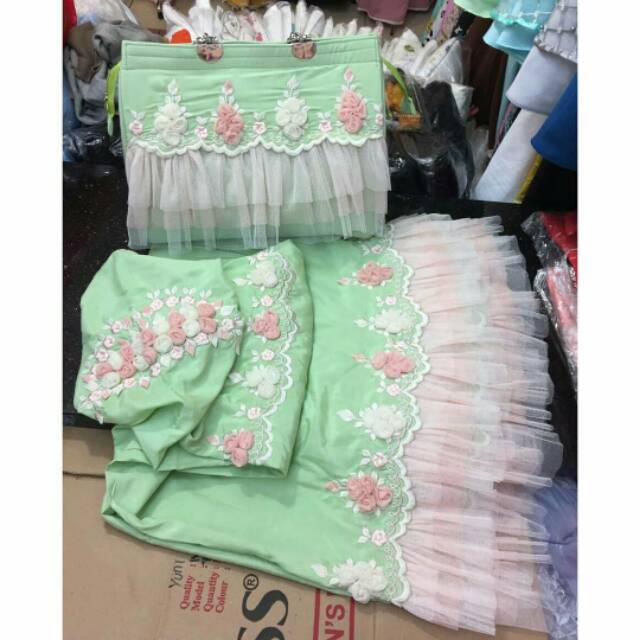 Mukena Hantaran/Mukena/Mukena Brukat/Telekung/Mukena Jumbo/Mukenah/Mukena Mewah/Mukenah/Mukena Murah