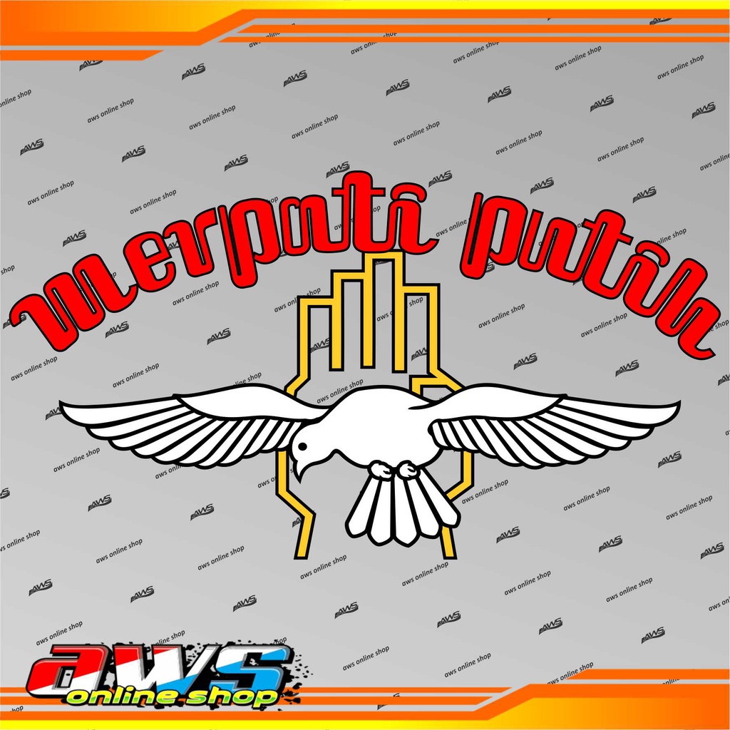 

Sticker Merpati Putih Big Size