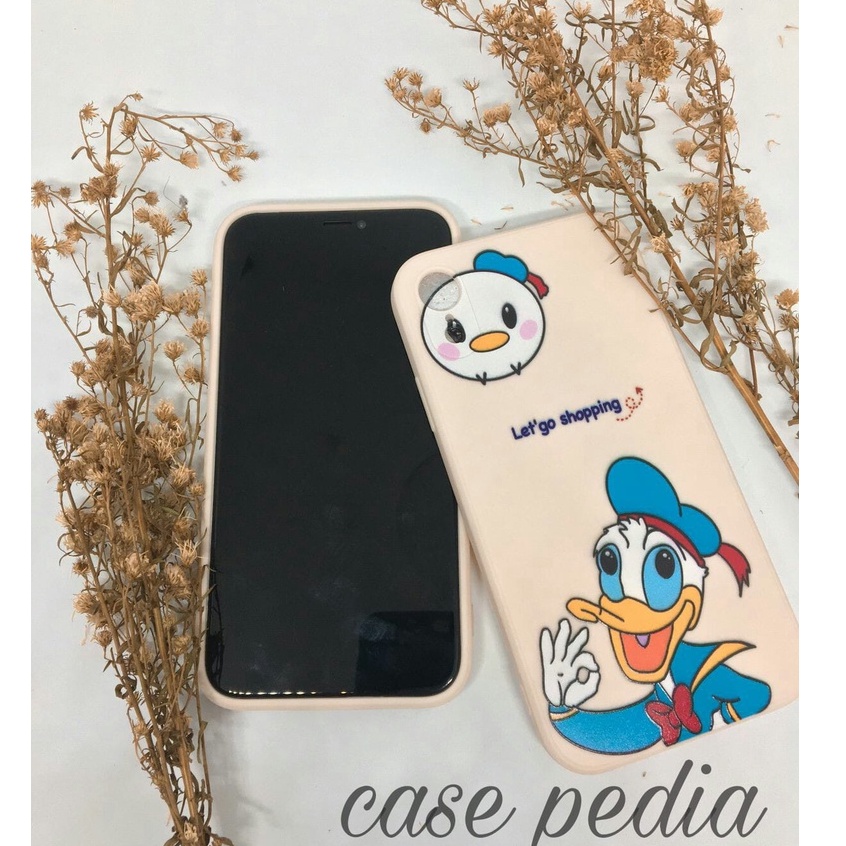 Soft Case OPPO A54 A55 A77 A77s A57 2022 A53 2020 A33 2020 A15 A15s A8 A31 2020 A52 / A72 / A92 A74 (4G) A74 (5G) A95 A76 Disney Donald Silikon Casing Square Edge