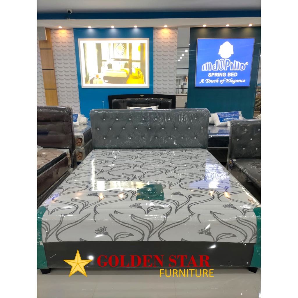 SET kasur Boxy American Indopillo 120/160/180 spring bed springbed