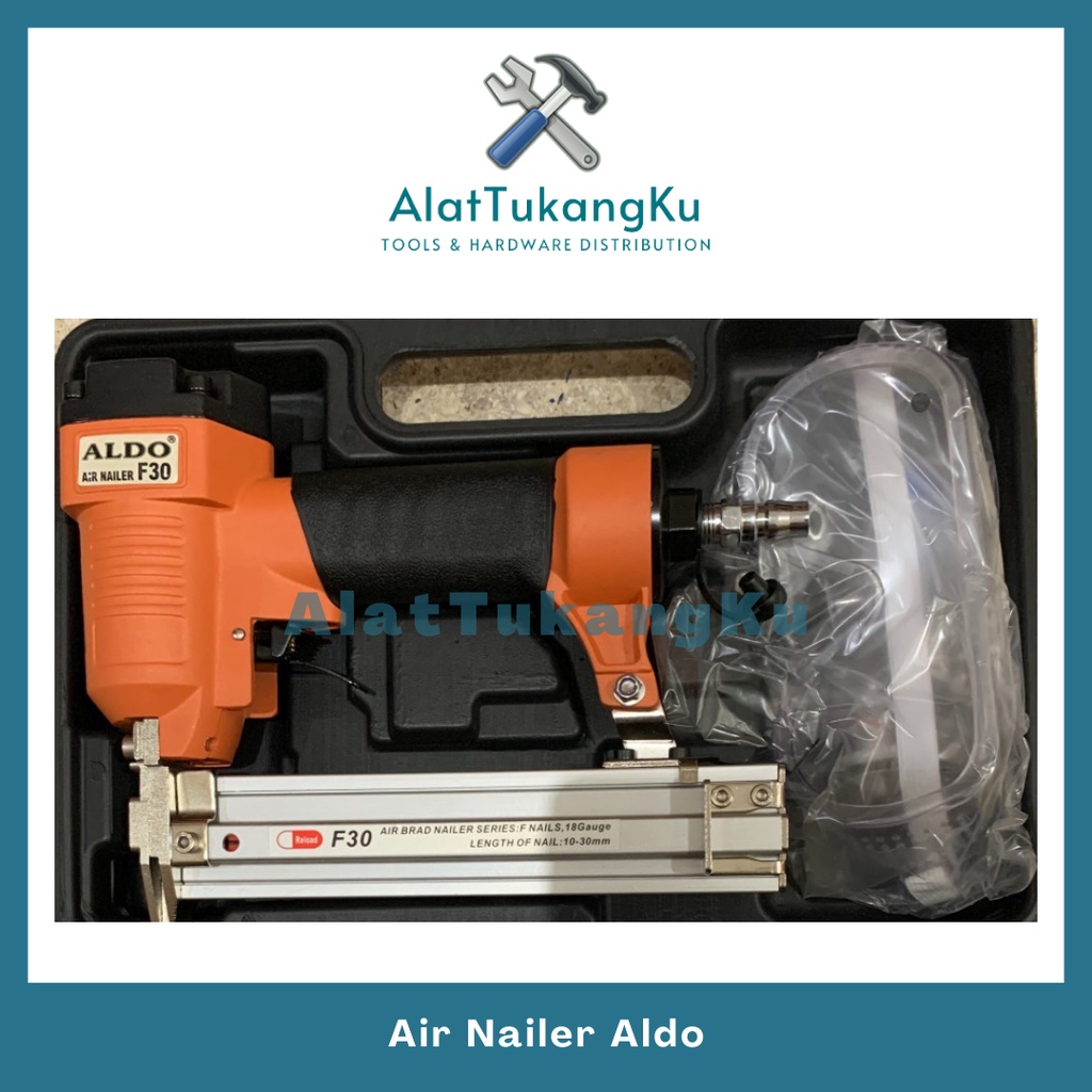 Air Nailer / Alat paku tembak / mesin staples tembak angin Aldo