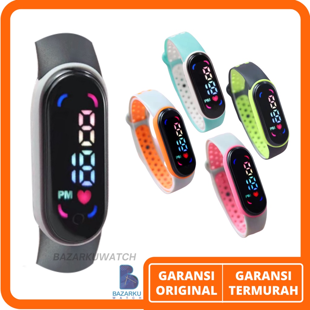 Jam Tangan Digital SW295-2 Jam Tangan Karet Jam Tangan Digital Jam Tangan Cewek Jam Tangan Pria Jam Tangan LED Jam Tangan Wanita Jam Karet Jam Tangan Sport Jam Sport