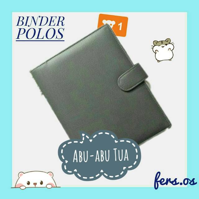 

Binder Abu-abu Polos