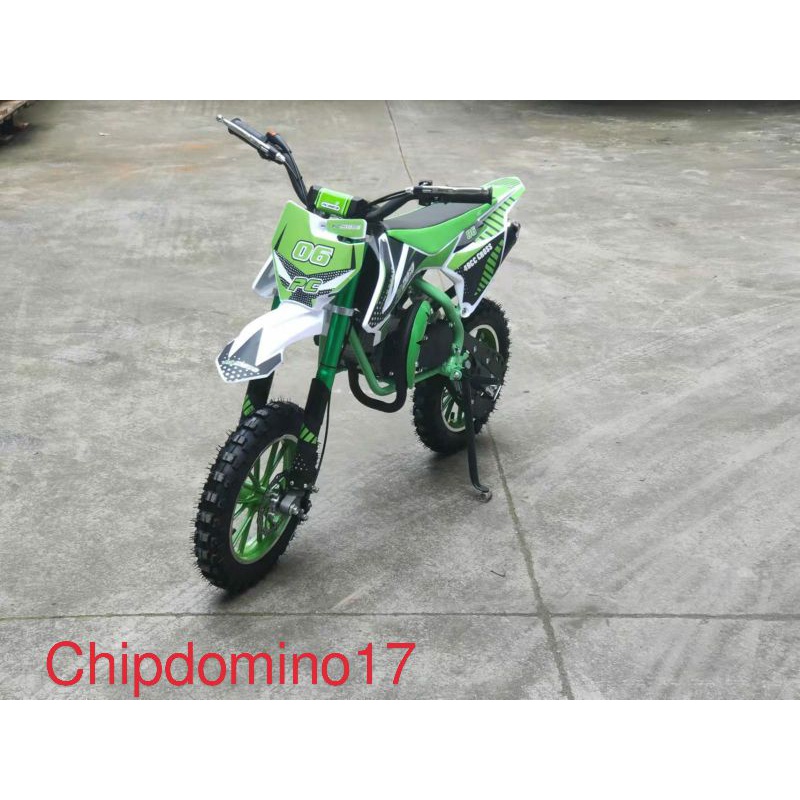 MOTOR MEDIUM TRAIL 06 50CC NEW DOUBLE KNALPOT (2SLINCER)~MOTOR CROSS