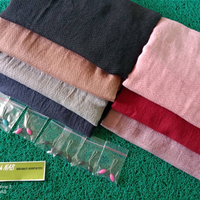 Voal cotton dobby segiempat