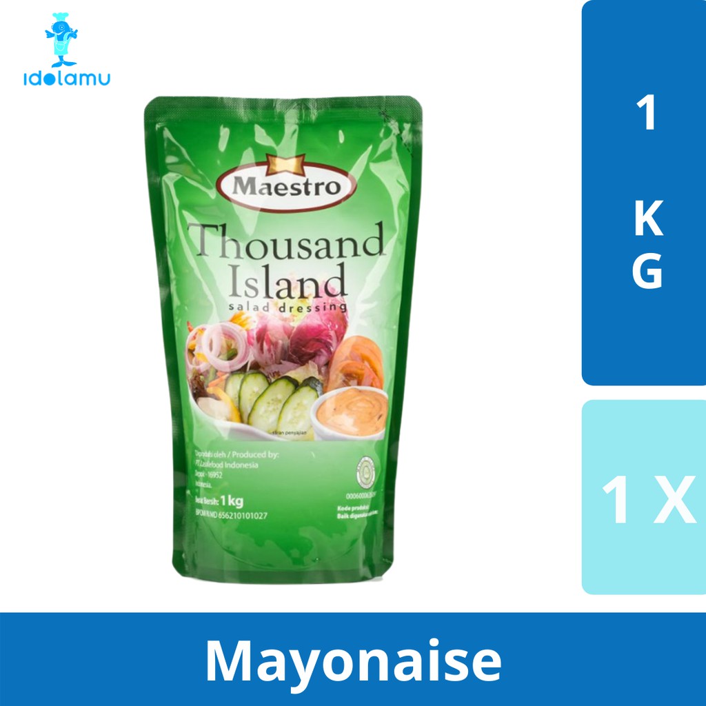 

Mayonaise Maestro Thousand Island 1 Kg