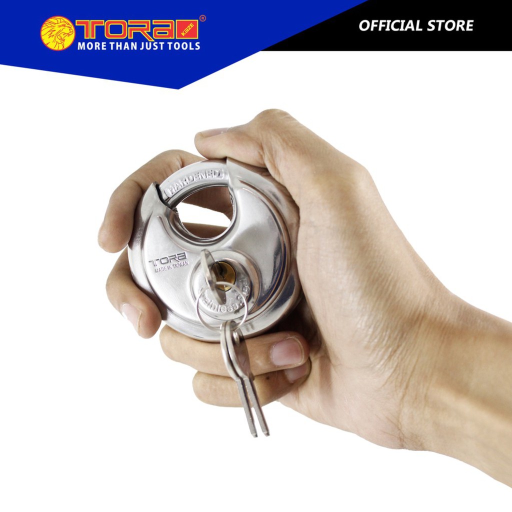 Tora Gembok Bulat / Disc Padlock 60mm TR-130012