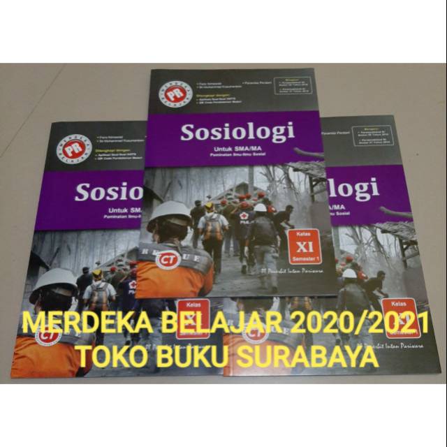 Buku lks pr interaktif sosiologi kelas XI,11 semester 1 (K13 revisi) intan pariwara, 2021-1