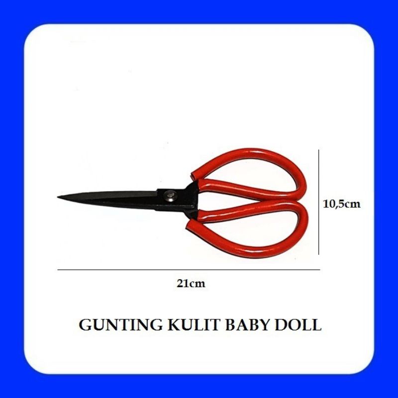 

Gunting Kodok Baby Doll Merah HD88