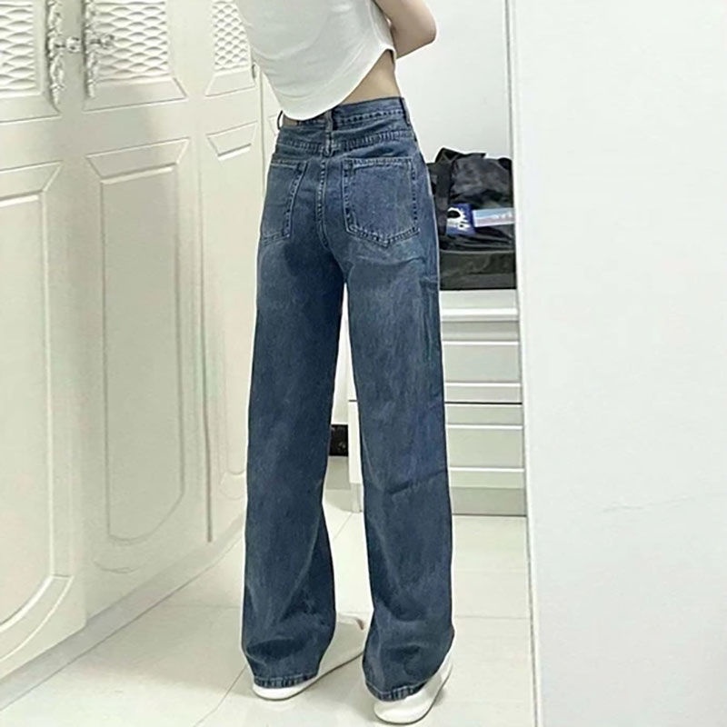 ✅COD jeans Celana Panjang HW Kulot Jeans Boyfriend Jeans Korea Jeans Celana Jeans Impor