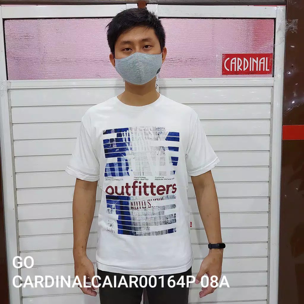 BB CARDINAL JEANS CG KAOS T-Shirt COWOK REGULER Baju Cowok Kaos