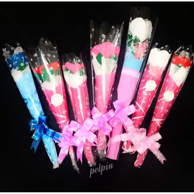 buket bunga mawar rose single flower bunga valentine wisuda hadiah keselamatan hari ibu rss