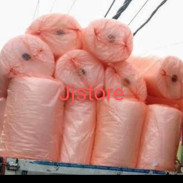 Bubble buble Wrap 1 Roll untuk paking  2kg / 2,4kg / 3 kg hitam ,bening khusus gosend dan grab instan