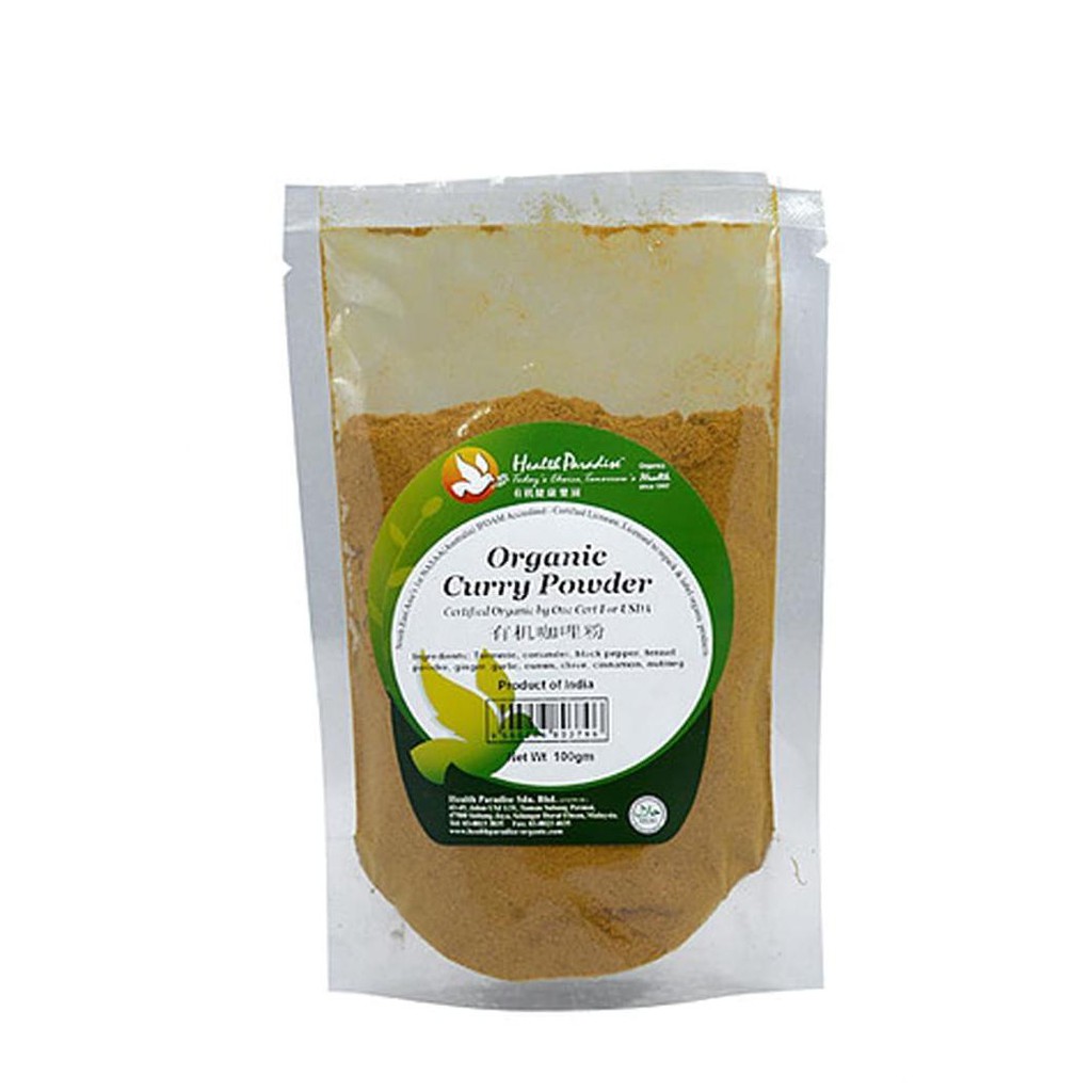 

Healthy Paradise, Organic Curry Powder (100gr)