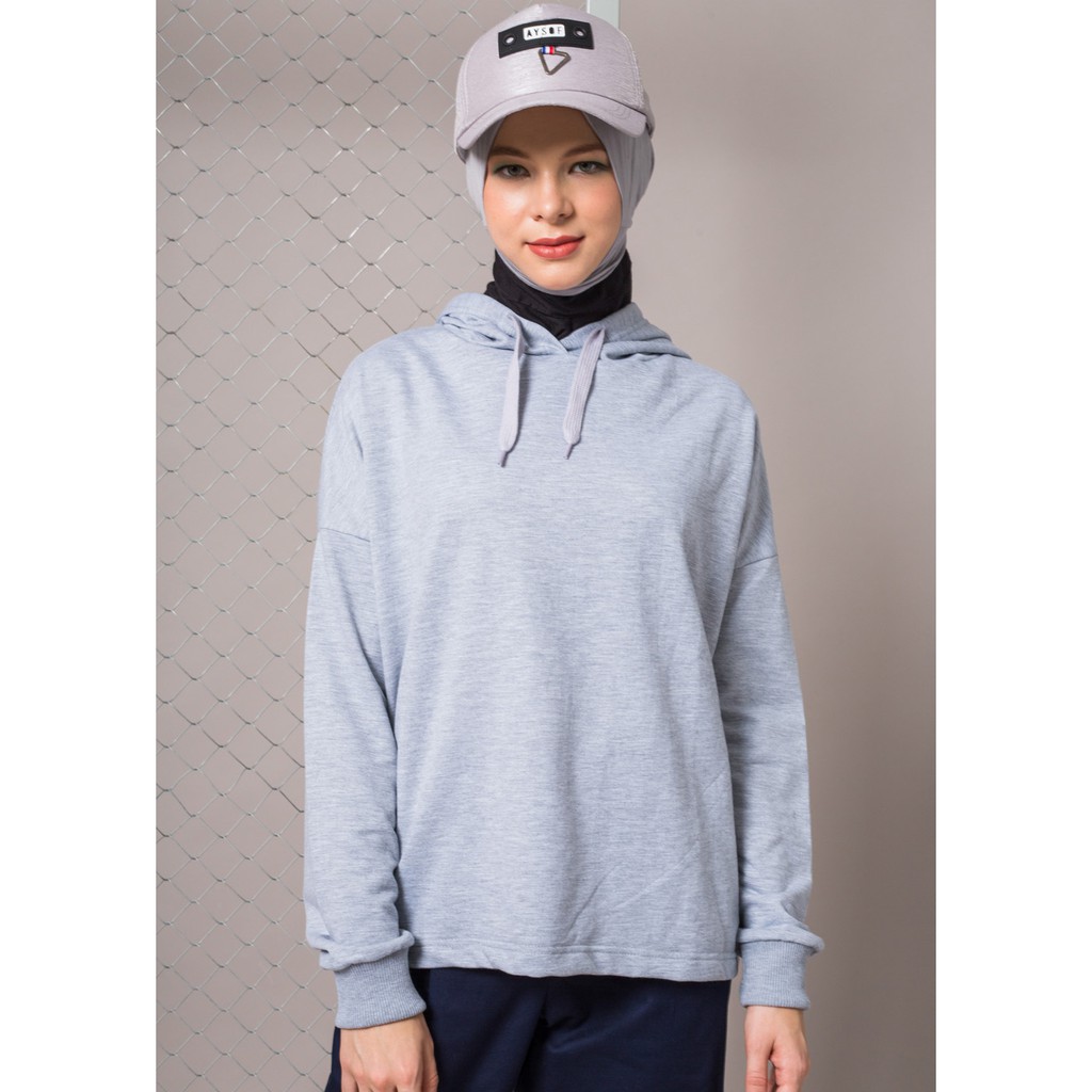 

Aleza Zal Hoodie Sweatshirt Gray