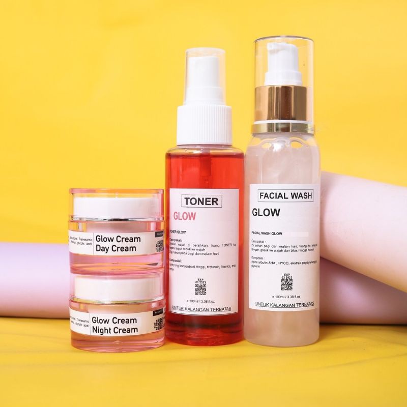 paket skincare glow BPOM