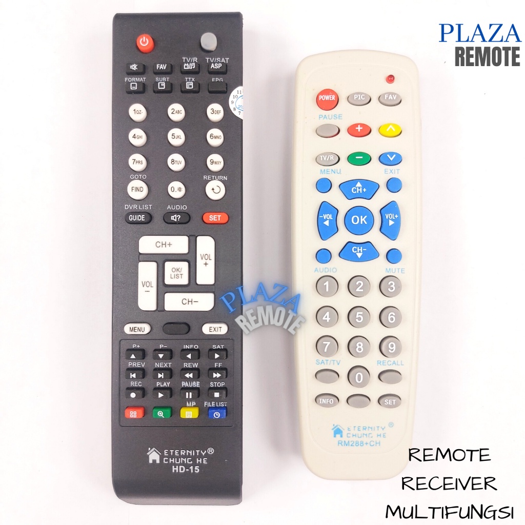 REMOTE MULTI RECEIVER PARABOLA HD MP4 HD