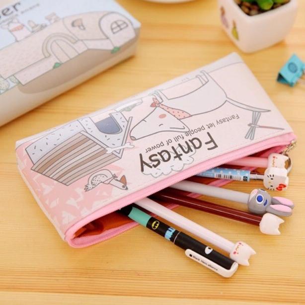 

BUKU & ALAT TULIS PERLENGKAPAN SEKOLAH & KANTOR PUPPY PENCIL CASE,