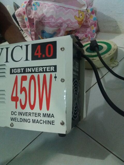 Mesin Trafo Las Vici 4 0 Igbt 450 Watt By Lakoni Inverter Mma Welding Machine Shopee Indonesia