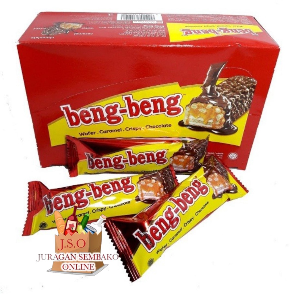 

( JSO ) BENG BENG 25GR WAFER CARAMEL COKLAT CRISPY BENGBENG BENG2