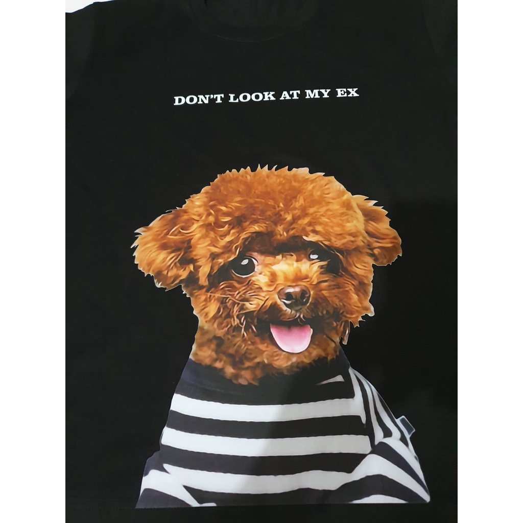 FIRSTLAST Oversized Tshirt Little Puppy | Kaos Oversize Pria dan Wanita