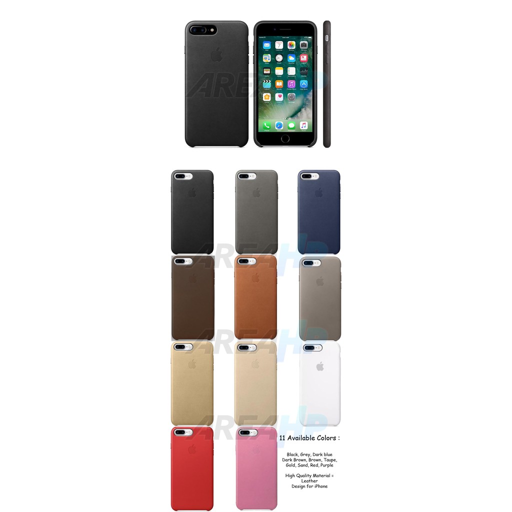 Leather Case Casing Cover iPhone 7 Plus +