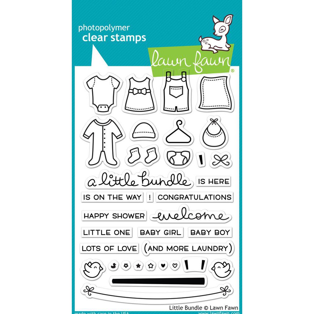 

New! Little Bundle - Clear Stamps / Stempel / Cap2An Lawn Fawn Termurah