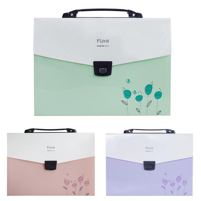 

Tas Penyimpanan Kertas Dokumen Ukuran A4 Motif Bunga Bahan Pp Multi Store_Tutut
