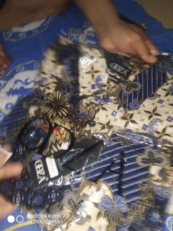Odza Baju Pria / Kemeja Batik Pria / Busana Pesta / Kemeja Lengan Pendek