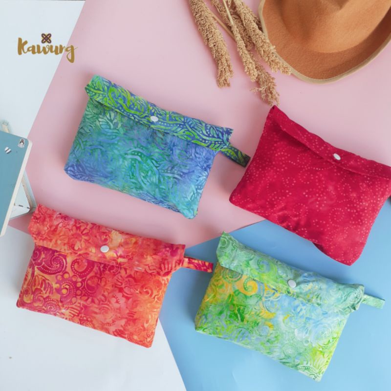 ringsling kawung katun smoke