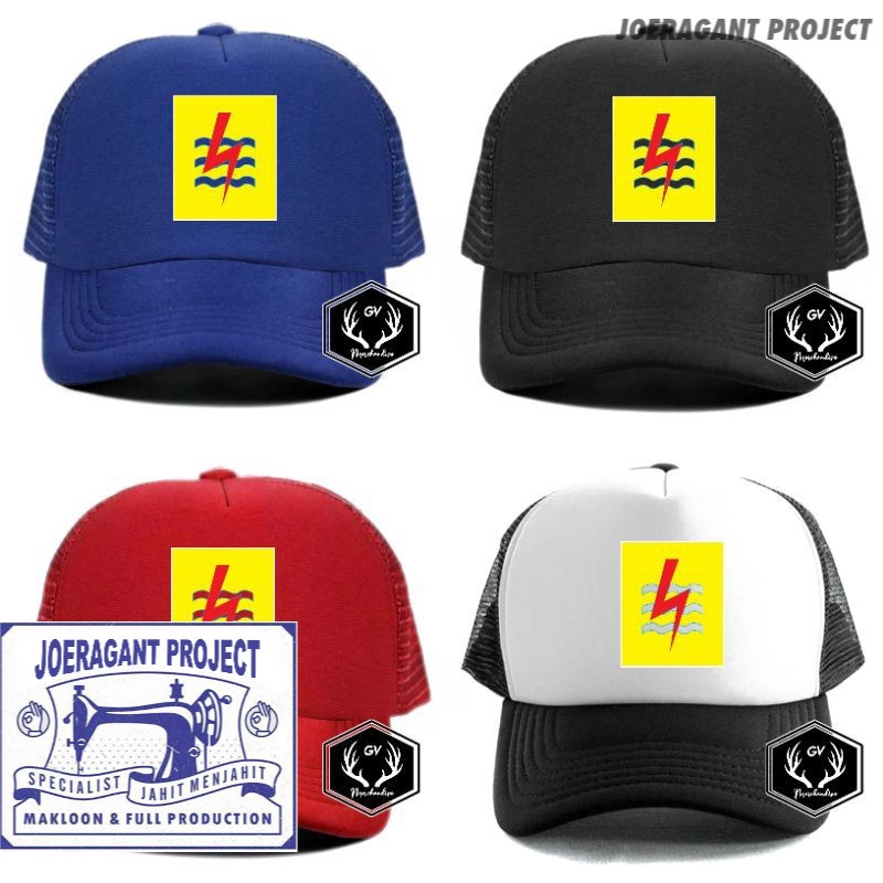 Topi PLN - Topi Trucker PLN -JP