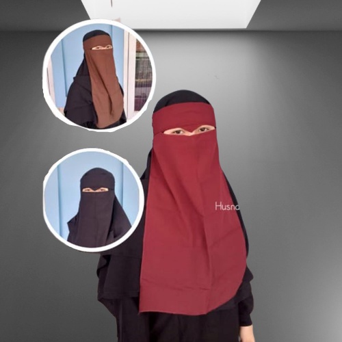 [HUSNA HIJAB] Cadar Bandana Eagle Eyes Murah / Cadar Bandana Elang / Cadar Elang