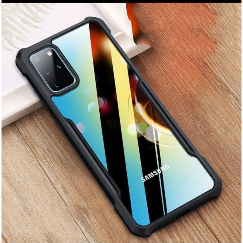 CASE SAMSUNG GALAXY A31 2020 TRANSPARAN ELELEGAN MEWAH