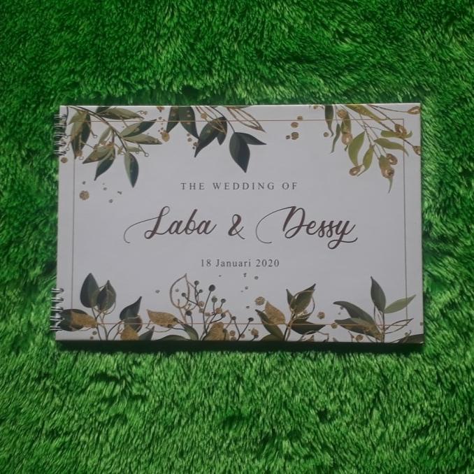 

teukuzulfikar37 Buku Tamu Softcover isi 500 | Design Custom | Wedding BK-49 TERLARIS TERPERCAYA ORIGINAL